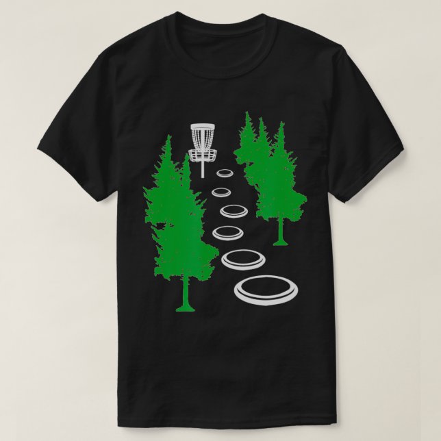 Camiseta Disk Golf Basket Tree Frolf Disk Frisbee Golf (Diseño del anverso)