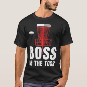 Camiseta Disk Golf Boss Toss Funny Frisbee Vintage Gift