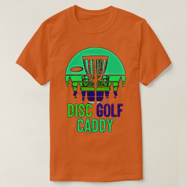 Camiseta Disk Golf Caddy (Diseño del anverso)