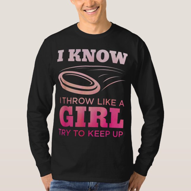 Camiseta Disk Golf Chica Funny Disk Golfing Lover Player Gi (Anverso)