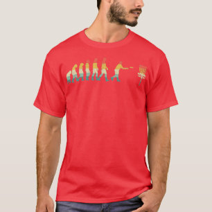 Camiseta Disk Golf Evolution Retro Essential TShirt Classic
