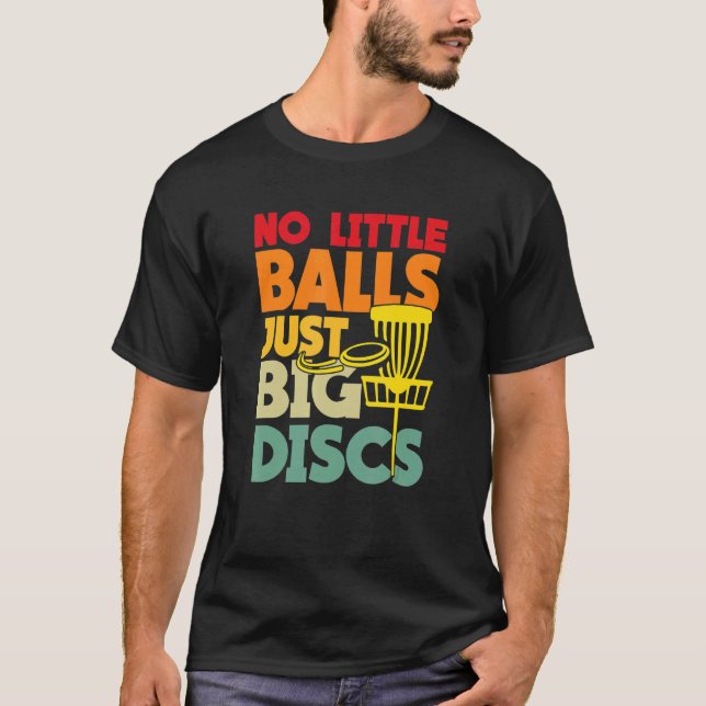 Camiseta Disk Golf For Frisbee Player Just Big Disks (Anverso)