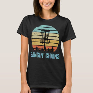 Camiseta Disk Golf Funny Banking Chains Retro Disk Golf Gif