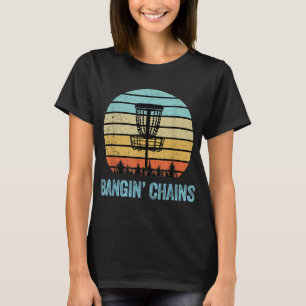 Camiseta Disk Golf Funny Banking Chains Retro Disk Golf Gif