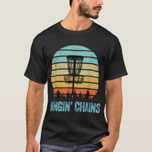 Camiseta Disk Golf Funny Banking Chains Retro Disk Golf Gif