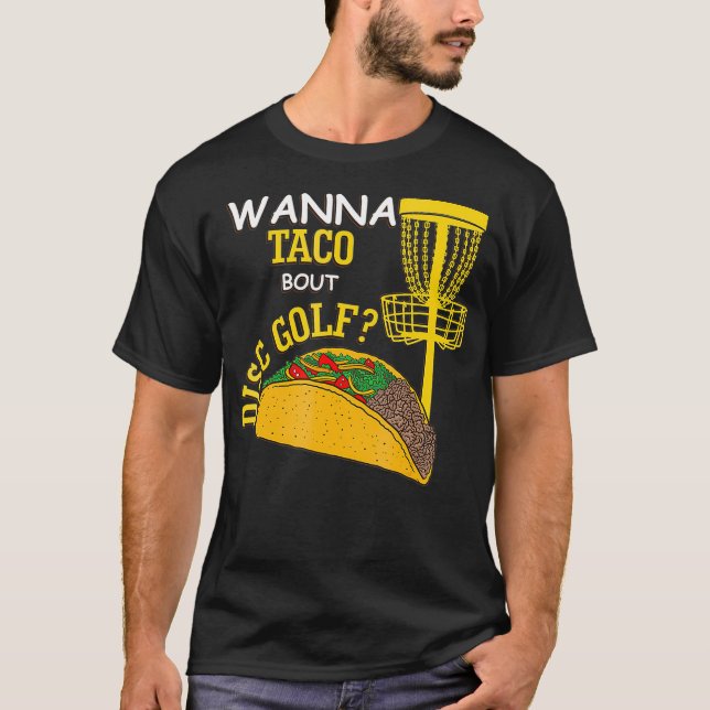 Camiseta Disk Golf Funny Disk Golf Pun Wanna Talk (Anverso)