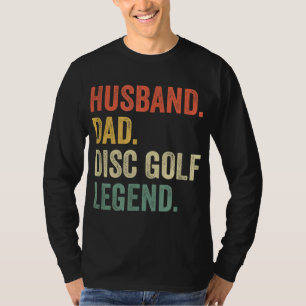 Camiseta Disk Golf Funny Husband Dad Legend Vintage Frisbee
