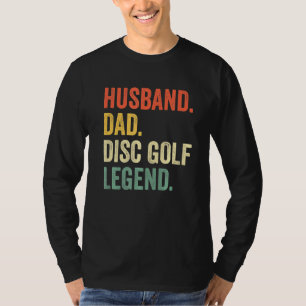 Camiseta Disk Golf Funny Husband Dad Legend Vintage Frisbee