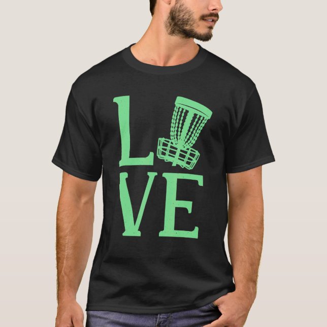 Camiseta Disk Golf Love 2 (Anverso)