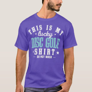 Camiseta Disk Golf Lucky Mejor Reproductor Funny en Disco G
