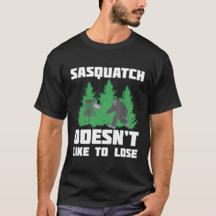 Camiseta Disk Golf Sasquatch Funny Bigfoot T-Shirt
