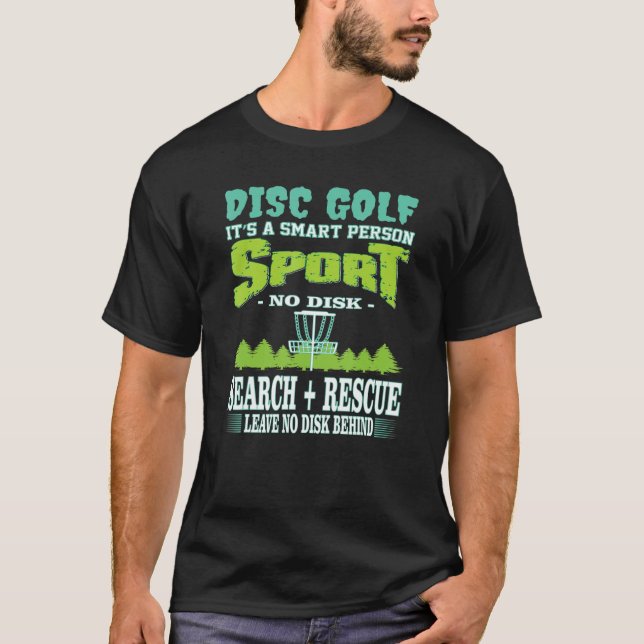 Camiseta Disk Golf Smarter Persona Sport Mini Net Basket Di (Anverso)