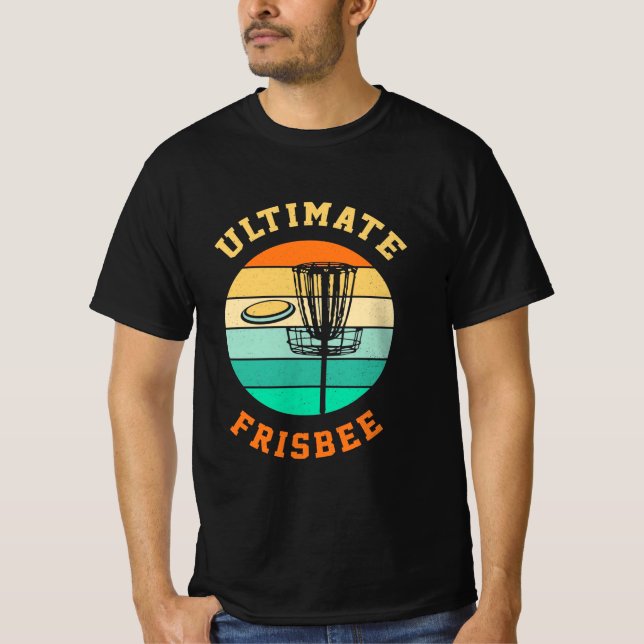 Camiseta Disk Golf Ultimate Frisbee (Anverso)