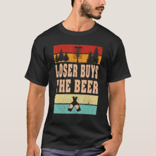 Camiseta Disk Golfing Loser Compra El Disco De Cerveza Golf