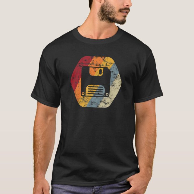 Camiseta Diskette Diskette Funny Computer Nerd Geek T Sh (Anverso)