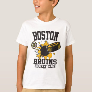 Camiseta Disko de hockey Boston Bruins reventado gris con l