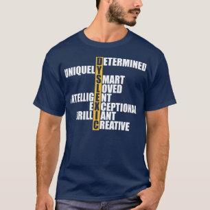Camiseta Dislexia Acrónimo disléxico con