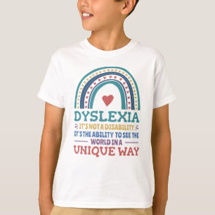Camiseta Dislexia Conciencia Disléxica
