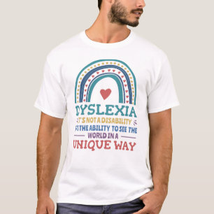 Camiseta Dislexia Conciencia Disléxica