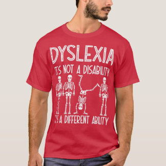 Camiseta Dislexia Diciendo Divertido