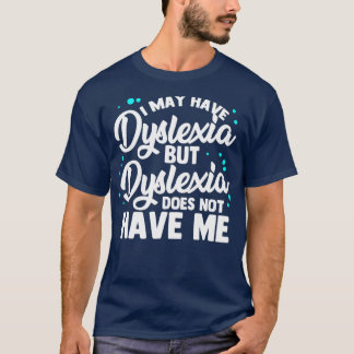 Camiseta Dislexia Disléxica Conciencia1