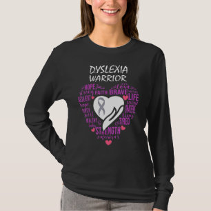 Camiseta Dislexia Guerrero del Corazón Cinta Gris Concienci