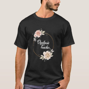 Camiseta Dislexia Profesora Terapia disléxica Dislexia Inte