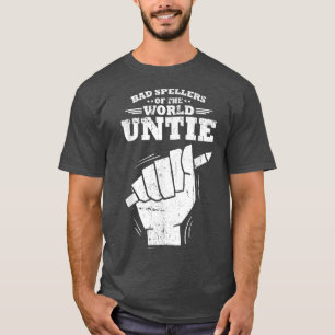 Camiseta Disléxicos son adolescentes Poo Dislexia TDAH