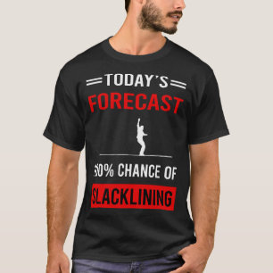 Camiseta Disminución de la línea de declive del pronóstico 