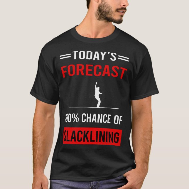 Camiseta Disminución de la línea de declive del pronóstico  (Anverso)