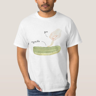 Camiseta Disminuir mi divertida acuarela