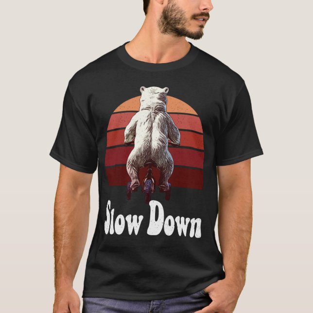 Camiseta Disminuye la velocidad (Anverso)