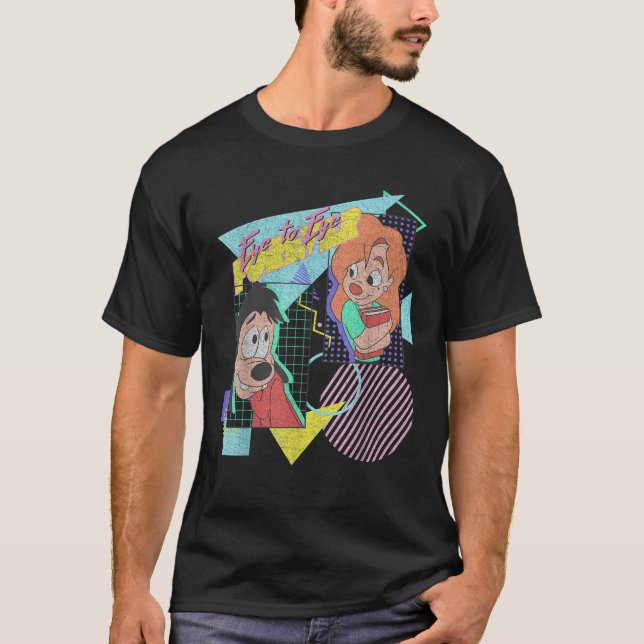 Camiseta Disney A Goofy Movie Max Roxanne Eye To Eye Foreve (Anverso)