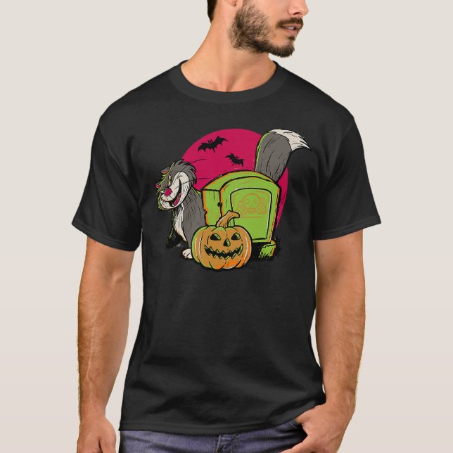 Camiseta Disney Cinderella Halloween Lucifer The Cat Gravey (Anverso)