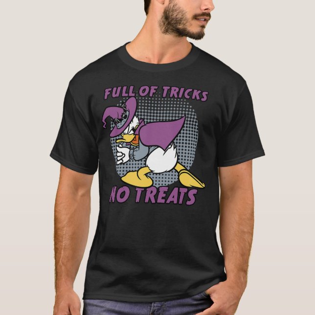 Camiseta Disney Donald Duck Full of Tricks No Treats 80s Ha (Anverso)
