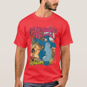 Camiseta Disney el Libro de la Selva Mowgli Baloo Amigos Ba