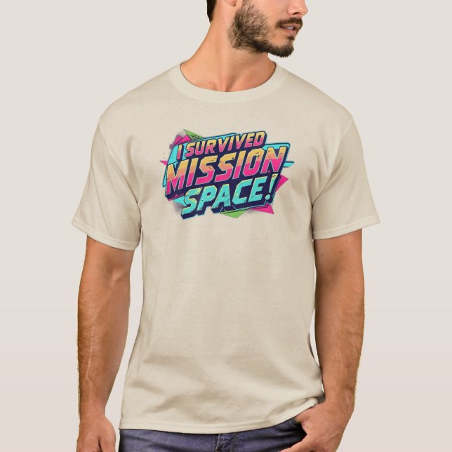 Camiseta Disney - Epcot - Sobreviví al espacio de la misión (Anverso)