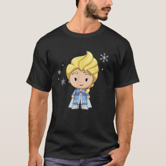 Camiseta Disney Frozen 2 Chibi Style Elsa Snowflake 