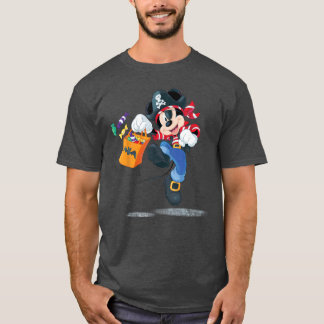 Camiseta Disney Halloween Mickey Mouse Pirate Costume Trick
