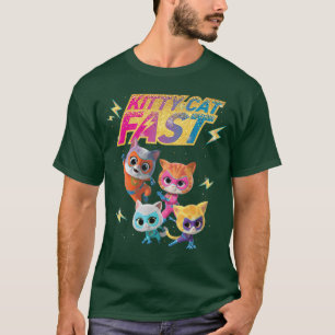 Camiseta Disney Junior SuperKitties Equipo Completo Kitty C