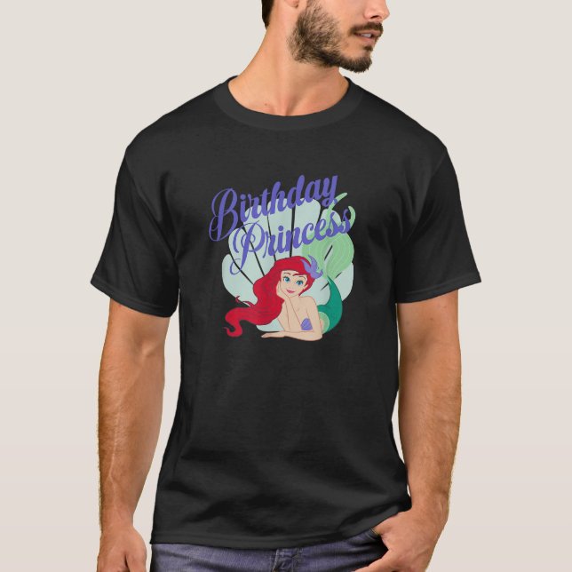 Camiseta Disney La Pequeña Princesa De Cumpleaños De La Sir (Anverso)