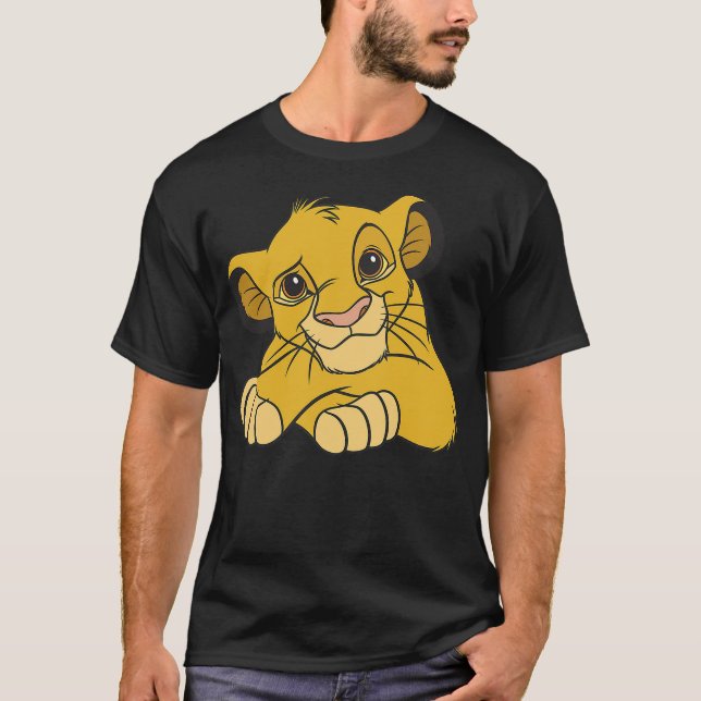 Camiseta Disney Lion King Simba Casual Portrait (Anverso)
