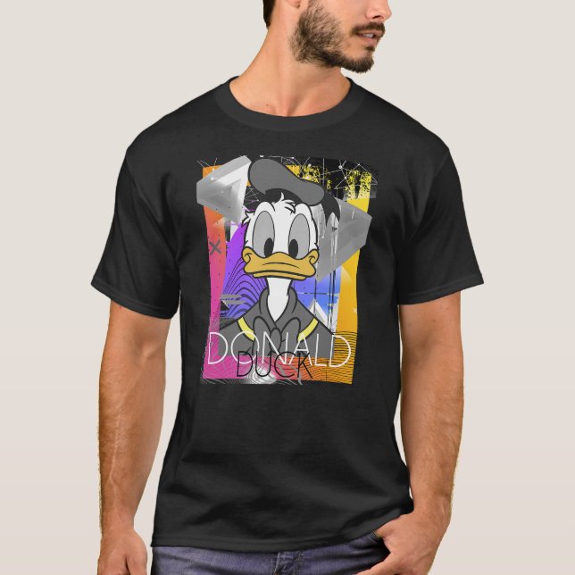 Camiseta Disney Mickey And Friends Donald Duck 80's Style P (Anverso)