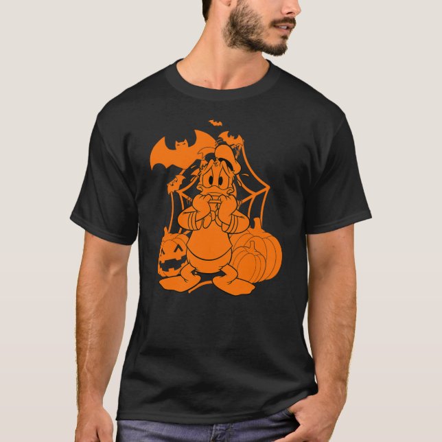 Camiseta Disney Mickey & Friends Halloween Donald Duck Pump (Anverso)