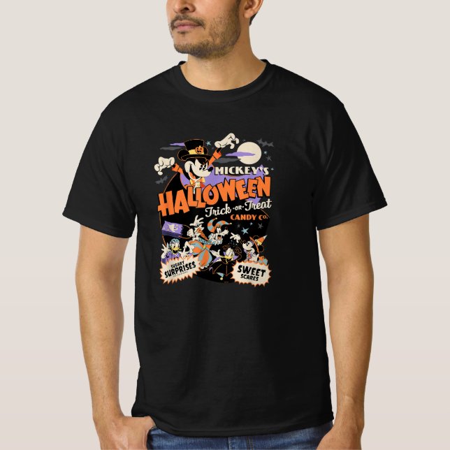Camiseta Disney Mickey Halloween T-Shirt (Anverso)