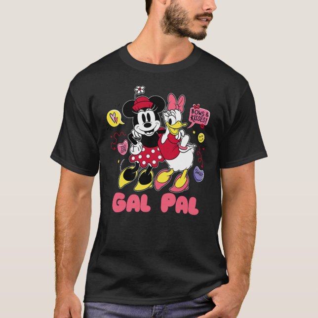 Camiseta Disney Minnie Mouse and Daisy Duck Gal Pal Cute Re (Anverso)