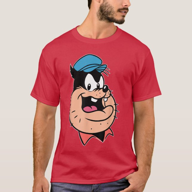 Camiseta Disney Pete Big Face Retro Character Trip Matching (Anverso)