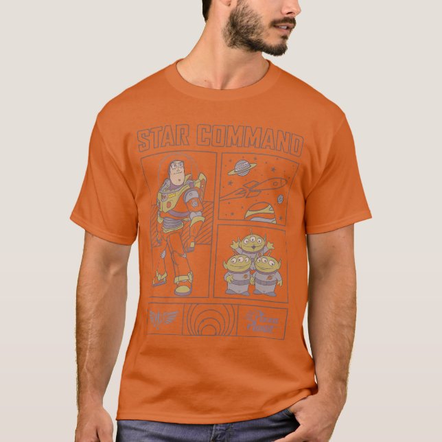 Camiseta Disney Piaroy Story Buzz Lightyear Comando Estelar (Anverso)