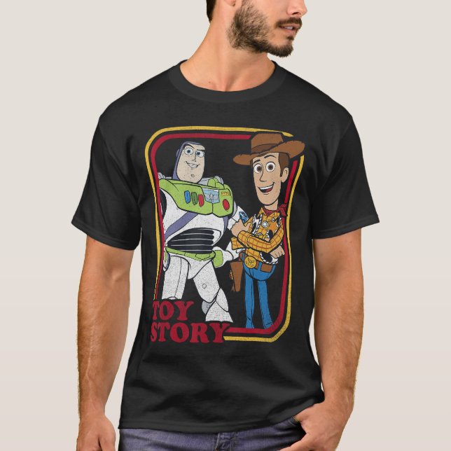 Camiseta Disney Piaroy Story Buzz Lightyear Woody Buds frie (Anverso)