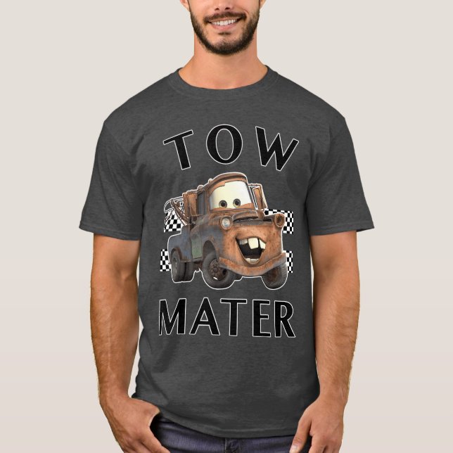 Camiseta Disney Pixar Cars Tow Mater Finish Graphic (Anverso)